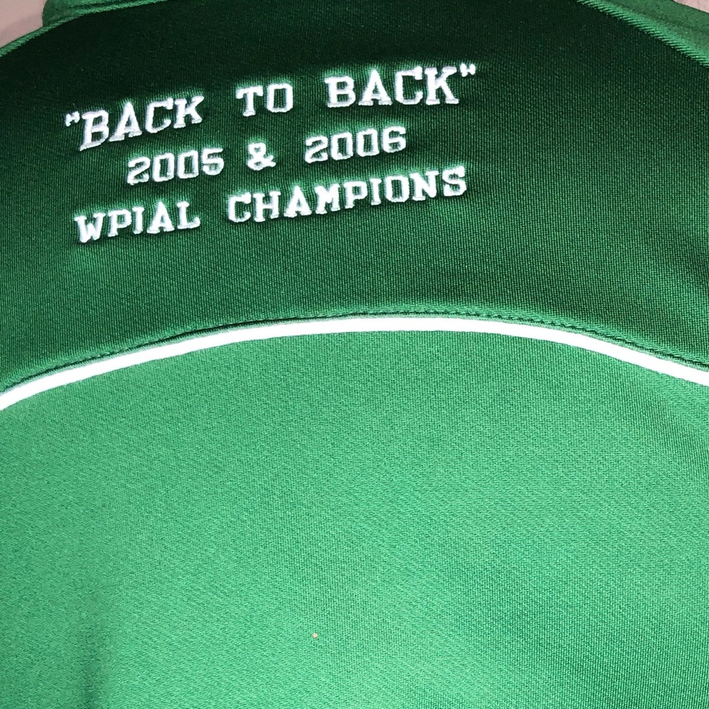 Nike athletic soccer fitted jacket, small, green - Picture 6 of 8